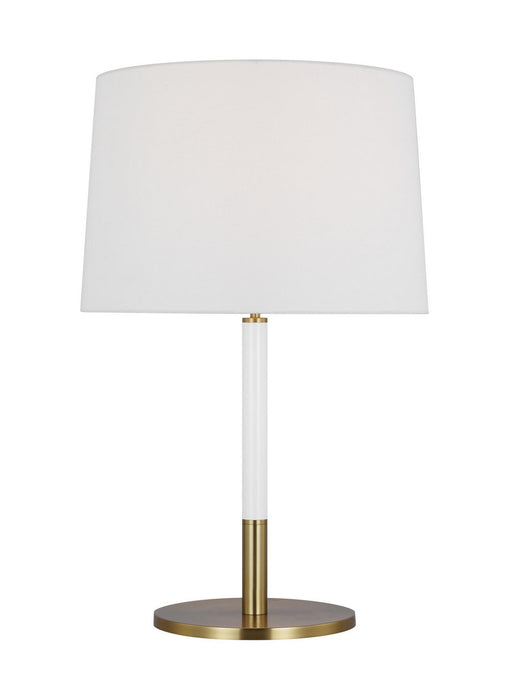 Myhouse Lighting Visual Comfort Studio - KST1041BBSGW1 - One Light Table Lamp - Monroe - Burnished Brass