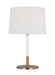 Myhouse Lighting Visual Comfort Studio - KST1041BBSGW1 - One Light Table Lamp - Monroe - Burnished Brass