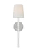 Myhouse Lighting Visual Comfort Studio - KSW1091PNGW - One Light Wall Sconce - Monroe - Polished Nickel