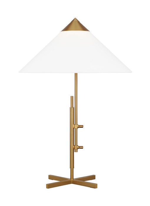 Myhouse Lighting Visual Comfort Studio - KT1281BBS1 - One Light Table Lamp - Franklin - Burnished Brass