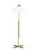 Myhouse Lighting Visual Comfort Studio - KT1291BBS1 - One Light Floor Lamp - Franklin - Burnished Brass