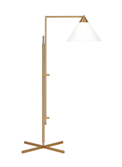 Myhouse Lighting Visual Comfort Studio - KT1301BBS1 - One Light Floor Lamp - Franklin - Burnished Brass