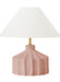Myhouse Lighting Visual Comfort Studio - KT1321DR1 - One Light Table Lamp - Veneto - Dusty Rose