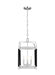 Myhouse Lighting Visual Comfort Studio - LC1134PN - Four Light Lantern - Hadley - Polished Nickel