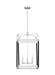 Myhouse Lighting Visual Comfort Studio - LC1156PN - Six Light Lantern - Hadley - Polished Nickel