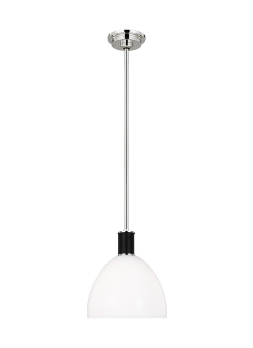 Myhouse Lighting Visual Comfort Studio - LP1041PNMG - One Light Pendant - Hadley - Polished Nickel