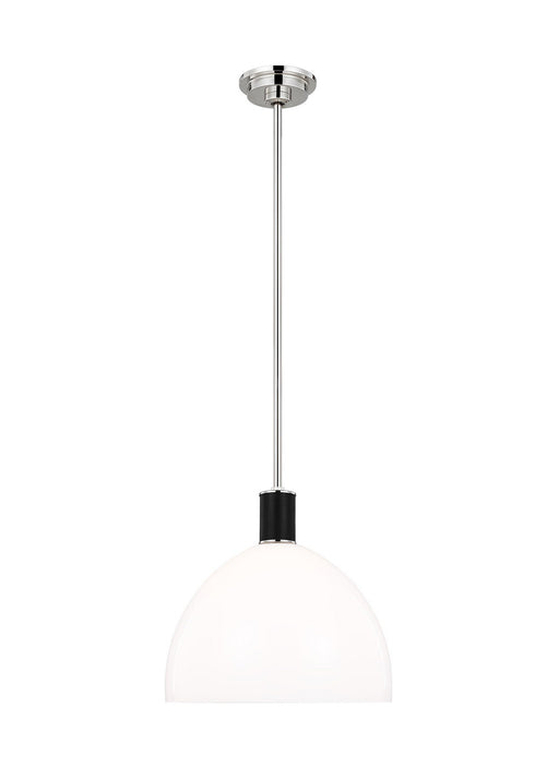 Myhouse Lighting Visual Comfort Studio - LP1051PNMG - One Light Pendant - Hadley - Polished Nickel