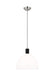 Myhouse Lighting Visual Comfort Studio - LP1051PNMG - One Light Pendant - Hadley - Polished Nickel