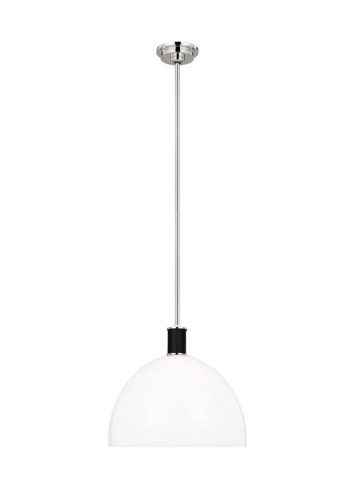 Myhouse Lighting Visual Comfort Studio - LP1061PNMG - One Light Pendant - Hadley - Polished Nickel