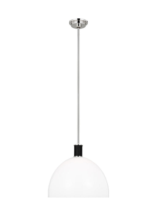 Myhouse Lighting Visual Comfort Studio - LP1061PNMG - One Light Pendant - Hadley - Polished Nickel