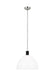 Myhouse Lighting Visual Comfort Studio - LP1061PNMG - One Light Pendant - Hadley - Polished Nickel