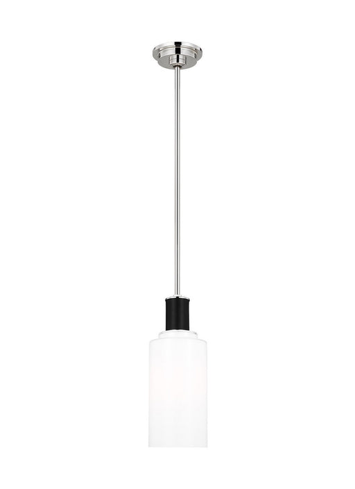 Myhouse Lighting Visual Comfort Studio - LP1071PNMG - One Light Pendant - Hadley - Polished Nickel