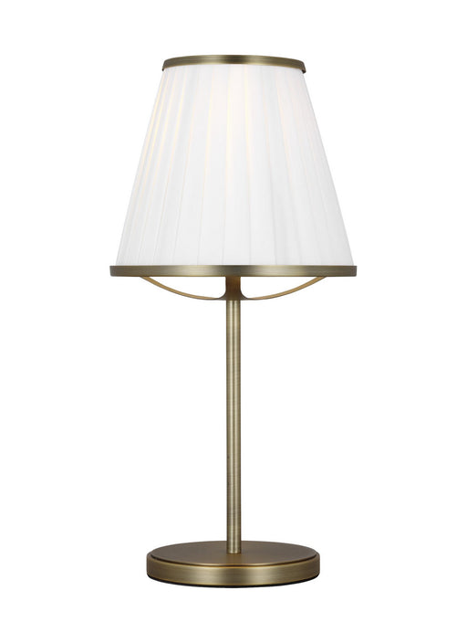 Myhouse Lighting Visual Comfort Studio - LT1131TWB1 - One Light Table Lamp - Esther - Time Worn Brass