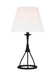 Myhouse Lighting Visual Comfort Studio - LT1161AI1 - One Light Table Lamp - Sullivan - Aged Iron