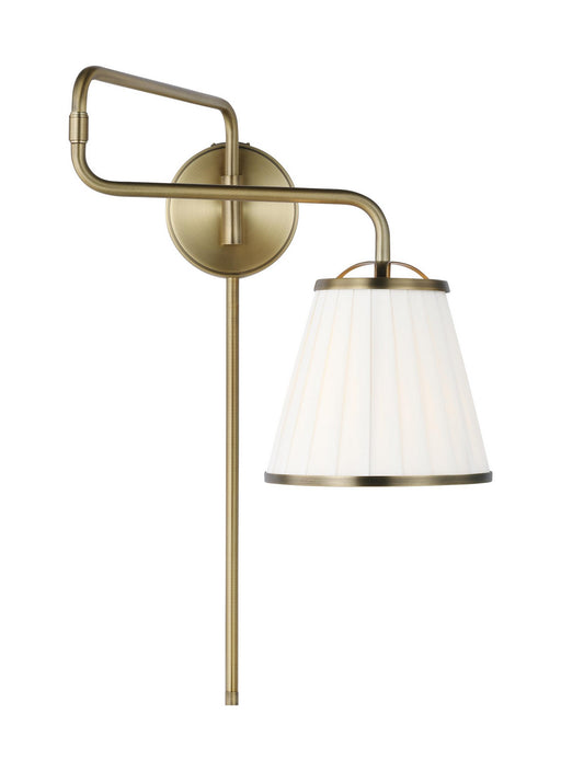 Myhouse Lighting Visual Comfort Studio - LW1081TWB - One Light Wall Sconce - Esther - Time Worn Brass