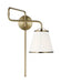 Myhouse Lighting Visual Comfort Studio - LW1081TWB - One Light Wall Sconce - Esther - Time Worn Brass