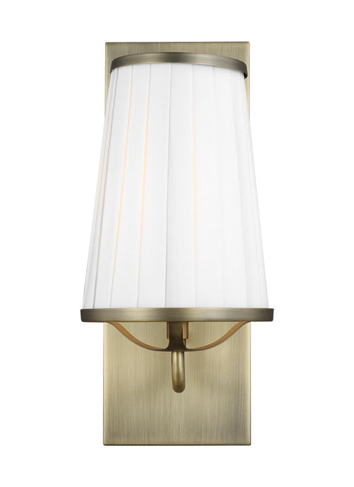 Myhouse Lighting Visual Comfort Studio - LW1091TWB - One Light Wall Sconce - Esther - Time Worn Brass