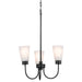 Myhouse Lighting Kichler - 52442BK - Three Light Chandelier - Erma - Black