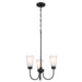 Myhouse Lighting Kichler - 52442BK - Three Light Chandelier - Erma - Black