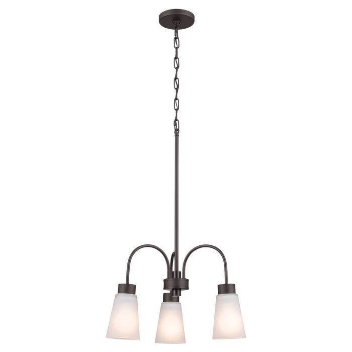 Myhouse Lighting Kichler - 52442OZ - Three Light Chandelier - Erma - Olde Bronze