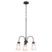 Myhouse Lighting Kichler - 52442OZ - Three Light Chandelier - Erma - Olde Bronze