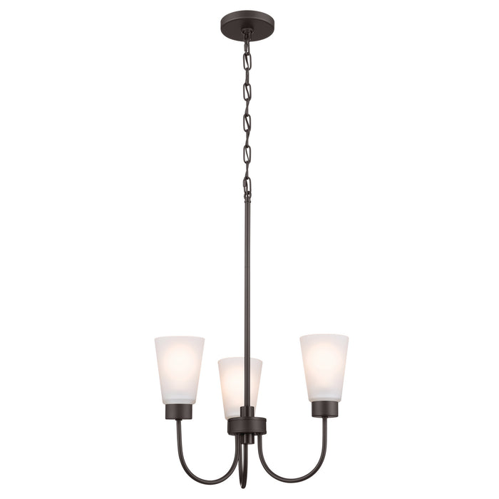 Myhouse Lighting Kichler - 52442OZ - Three Light Chandelier - Erma - Olde Bronze