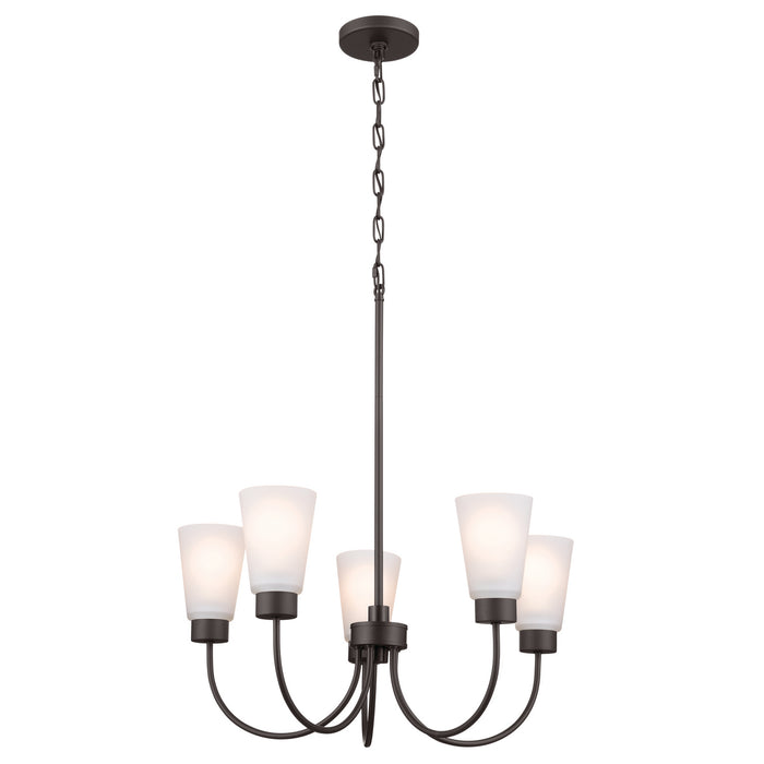 Myhouse Lighting Kichler - 52443OZ - Five Light Chandelier - Erma - Olde Bronze