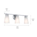 Myhouse Lighting Kichler - 55121NI - Three Light Bath - Stamos - Brushed Nickel