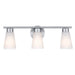 Myhouse Lighting Kichler - 55121NI - Three Light Bath - Stamos - Brushed Nickel