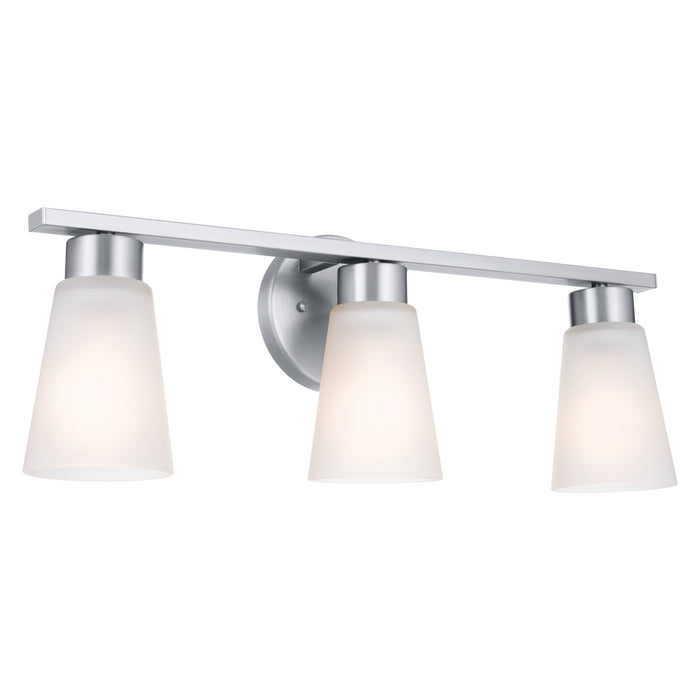 Myhouse Lighting Kichler - 55121NI - Three Light Bath - Stamos - Brushed Nickel