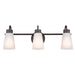 Myhouse Lighting Kichler - 55126OZ - Three Light Bath - Erma - Olde Bronze