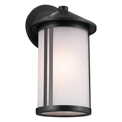 Myhouse Lighting Kichler - 59100BK - One Light Outdoor Wall Mount - Lombard - Black