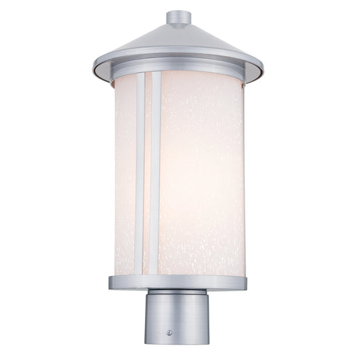 Myhouse Lighting Kichler - 59101BA - One Light Outdoor Post Lantern - Lombard - Brushed Aluminum