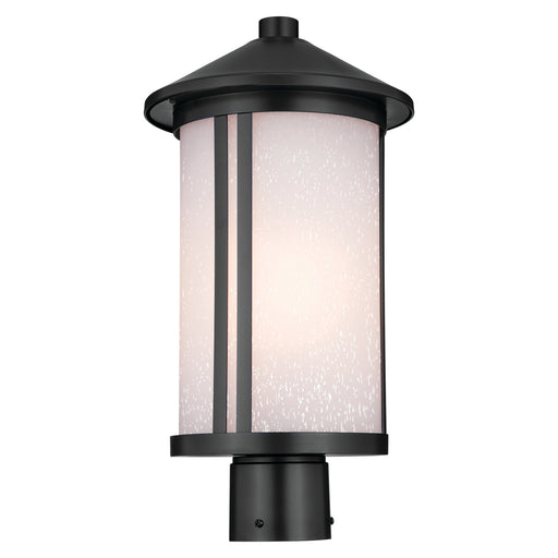 Myhouse Lighting Kichler - 59101BK - One Light Outdoor Post Lantern - Lombard - Black