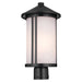 Myhouse Lighting Kichler - 59101BK - One Light Outdoor Post Lantern - Lombard - Black