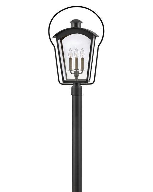 Myhouse Lighting Hinkley - 13301BK - LED Post Top or Pier Mount Lantern - Yale - Black