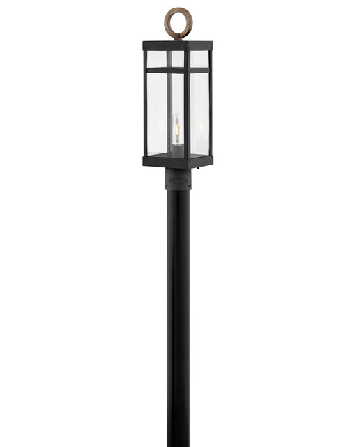 Myhouse Lighting Hinkley - 2801BK-LL - LED Post Top or Pier Mount Lantern - Porter - Black