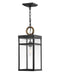 Myhouse Lighting Hinkley - 2802BK-LL - LED Hanging Lantern - Porter - Black