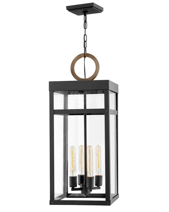 Myhouse Lighting Hinkley - 2808BK-LL - LED Hanging Lantern - Porter - Black