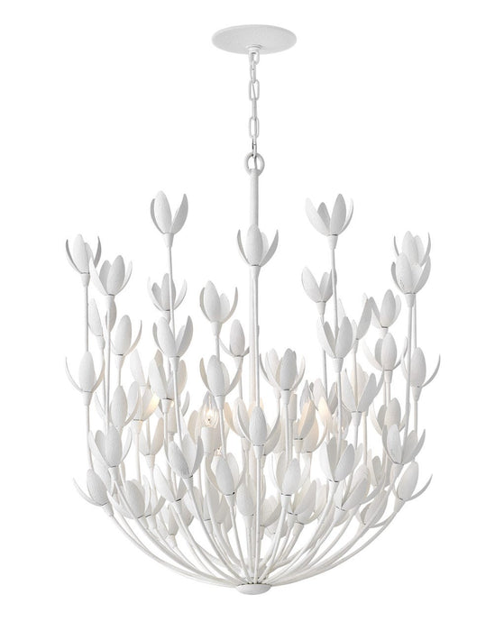 Myhouse Lighting Hinkley - 30016TXP - LED Chandelier - Flora - Textured Plaster