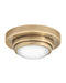 Myhouse Lighting Hinkley - 32704HB - LED Flush Mount/Wall Sconce - Porte - Heritage Brass