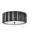 Myhouse Lighting Hinkley - 34098BGR - LED Flush Mount - Gia - Brushed Graphite