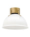 Myhouse Lighting Hinkley - 3481HB-CO - LED Flush Mount - Argo - Heritage Brass