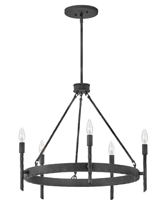 Myhouse Lighting Hinkley - 3675FE - LED Pendant - Tress - Forged Iron