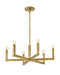 Myhouse Lighting Hinkley - 45046HB - LED Chandelier - Ezra - Heritage Brass