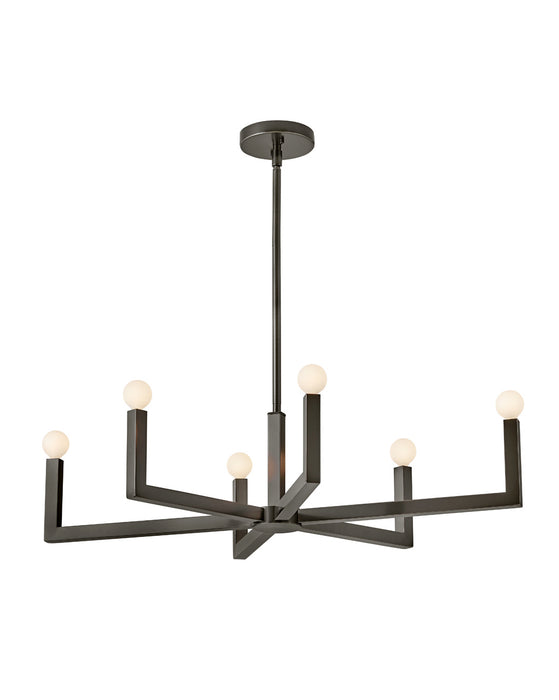 Myhouse Lighting Hinkley - 45048BX - LED Linear Pendant - Ezra - Black Oxide