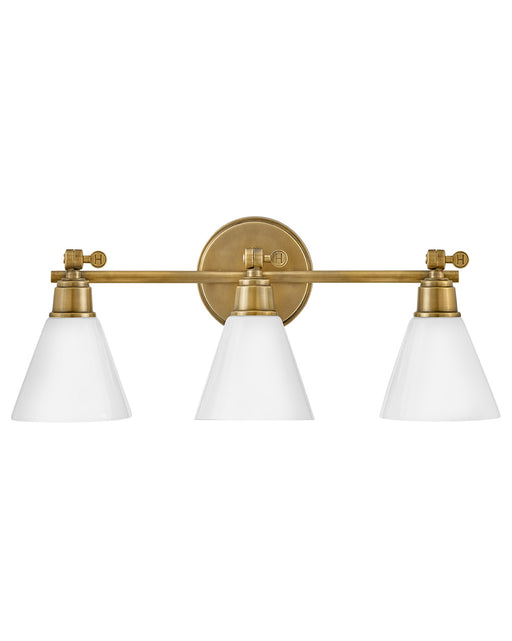 Myhouse Lighting Hinkley - 51183HB - LED Vanity - Arti - Heritage Brass