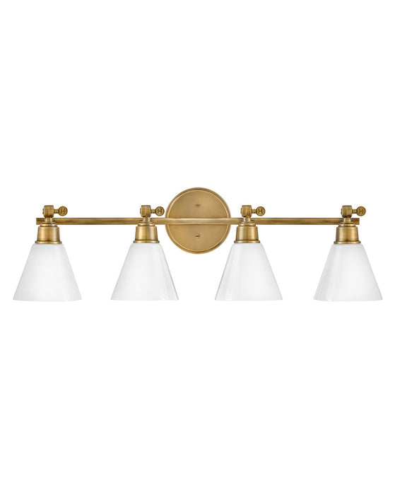 Myhouse Lighting Hinkley - 51184HB - LED Vanity - Arti - Heritage Brass