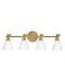 Myhouse Lighting Hinkley - 51184HB - LED Vanity - Arti - Heritage Brass