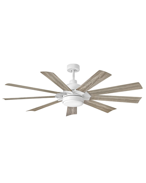 Myhouse Lighting Hinkley - 904260FCW-LWD - 60"Ceiling Fan - Turbine - Chalk White